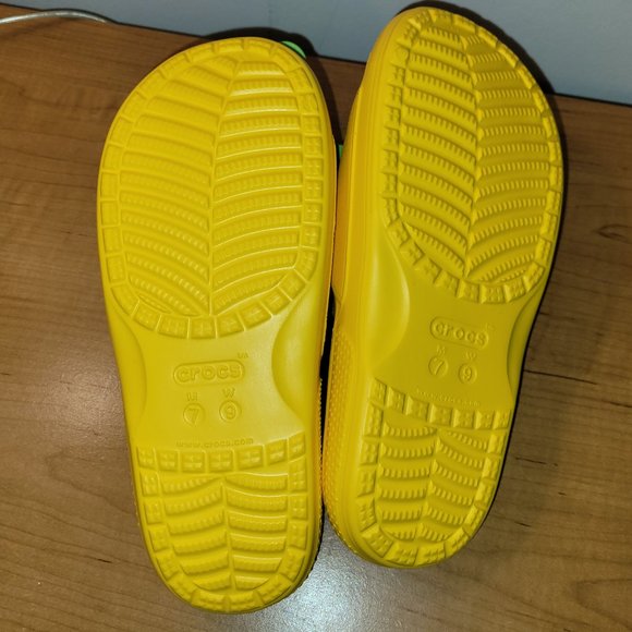 Wu-Tang M7 W9 Croc Slides NWT main image 4